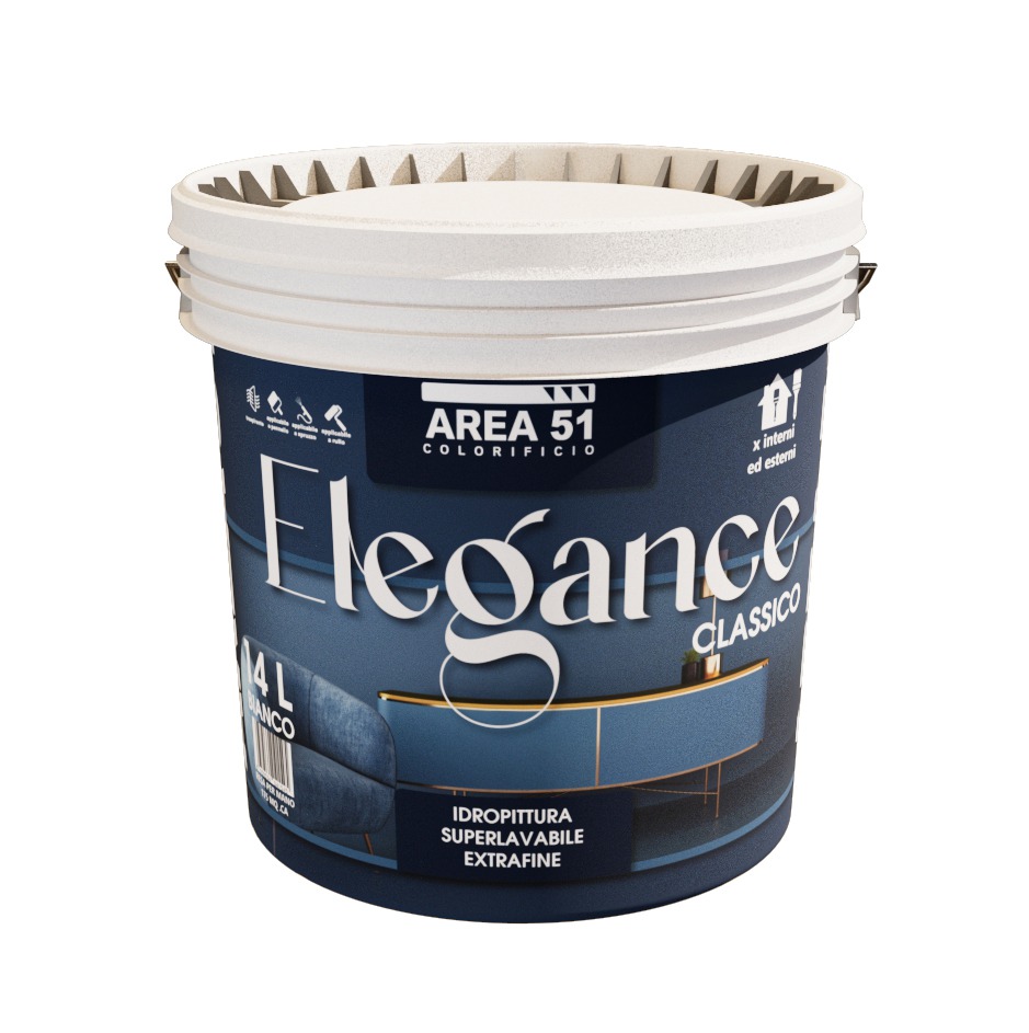 Elegance Classico, idropittura di Area 51 Colorificio